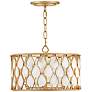 4_Fredrick Ramond Foyer Estie Medium Semi-Flush Mount Piastra Gold more views