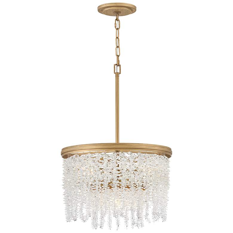 Image 5 Fredrick Ramond Foyer Rubina Medium Semi-Flush Mount Burnished Gold more views