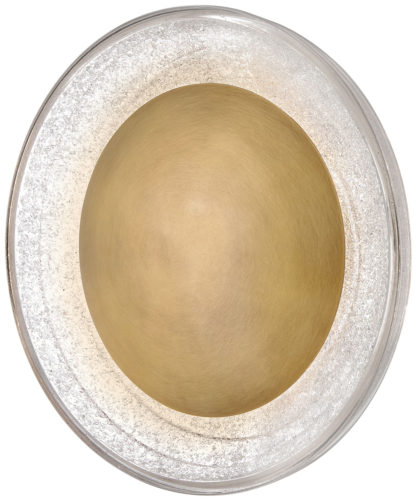 Image 4 Fredrick Ramond Haven Medium LED Sconce 11" Heritage Brass more views