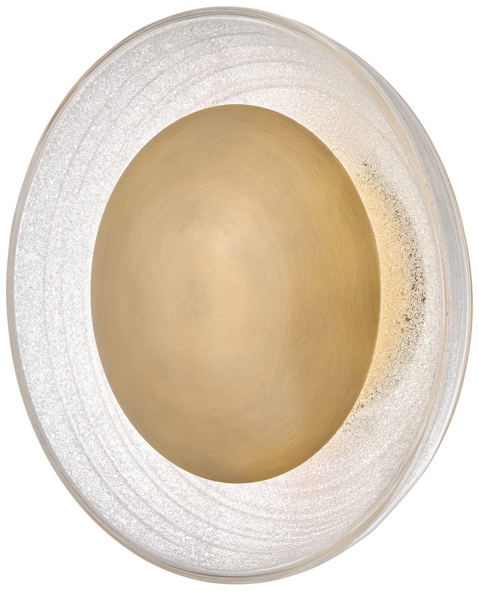 Image 4 Fredrick Ramond Haven Medium LED Sconce 15" Heritage Brass more views