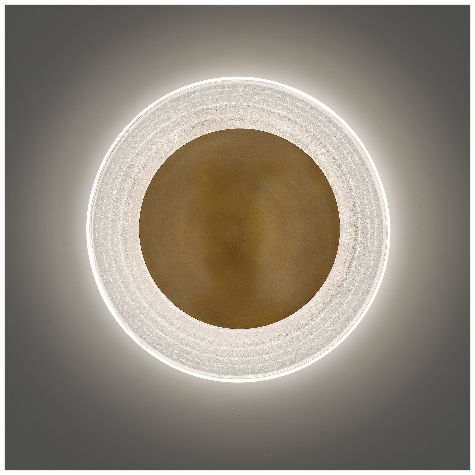 Image 6 Fredrick Ramond Haven Medium LED Sconce 15" Heritage Brass more views