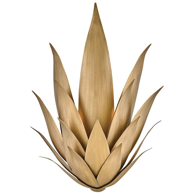 Image 1 Fredrick Ramond Interior Agave Large 2 Light Sconce 12.5" Burnished Go