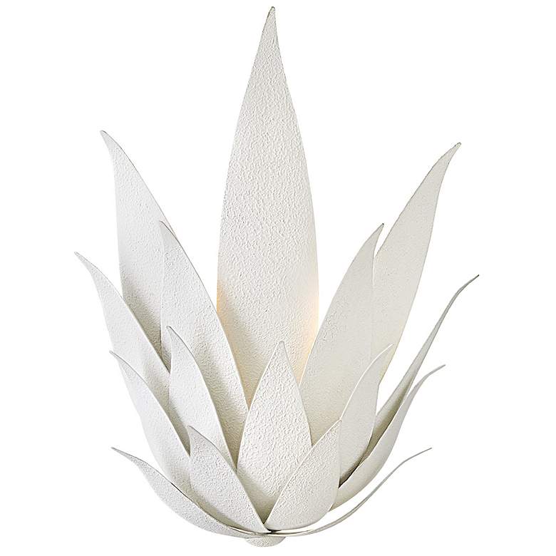 Image 1 Fredrick Ramond Interior Agave Large 2 Light Sconce 12.5" Textured Pla