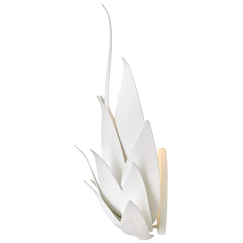 Image 5 Fredrick Ramond Interior Agave Large 2 Light Sconce 12.5" Textured Pla more views