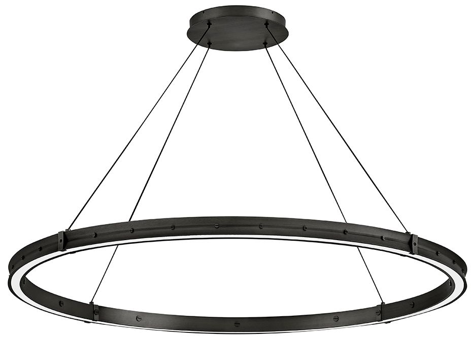 Image 5 Fredrick Ramond Interior Althea Extra Large Chandelier 53" Satin Black more views