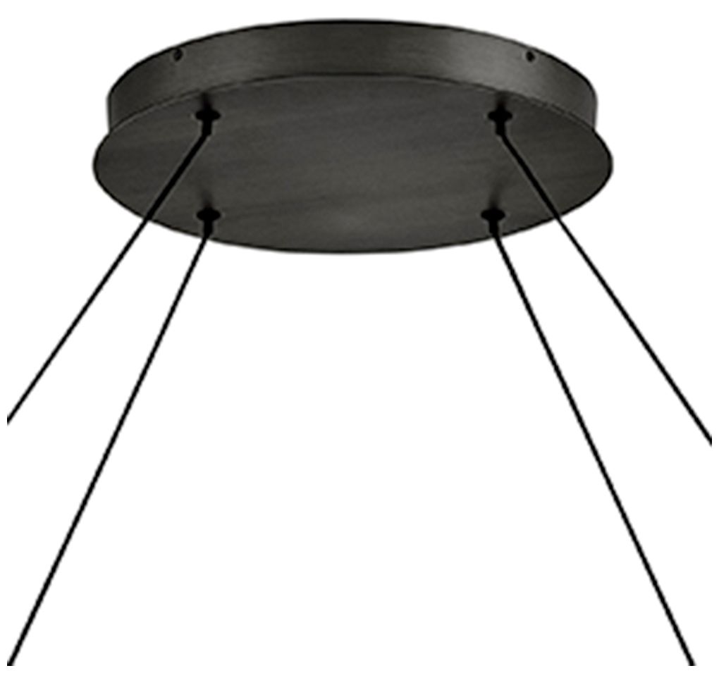 Image 6 Fredrick Ramond Interior Althea Extra Large Chandelier 53" Satin Black more views