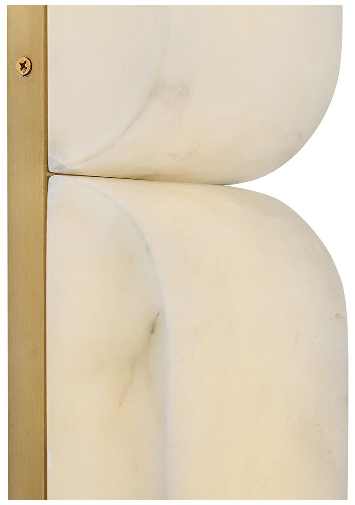 Image 3 Fredrick Ramond Interior Alune Large LED Sconce 32" Lacquered Brass more views