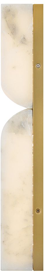 Thumbnail4 of Fredrick Ramond Interior Alune Medium LED Sconce 20" Lacquered Brass more views