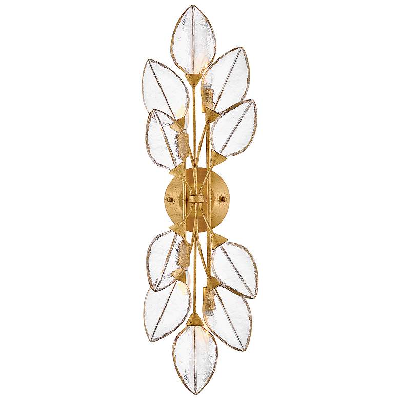 Image 1 Fredrick Ramond Interior Amira Large Four Light Sconce 10" Distressed