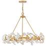 1_Fredrick Ramond Interior Audra Large Ring Chandelier 36" Deluxe Gold