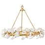 3_Fredrick Ramond Interior Audra Large Ring Chandelier 36" Deluxe Gold more views