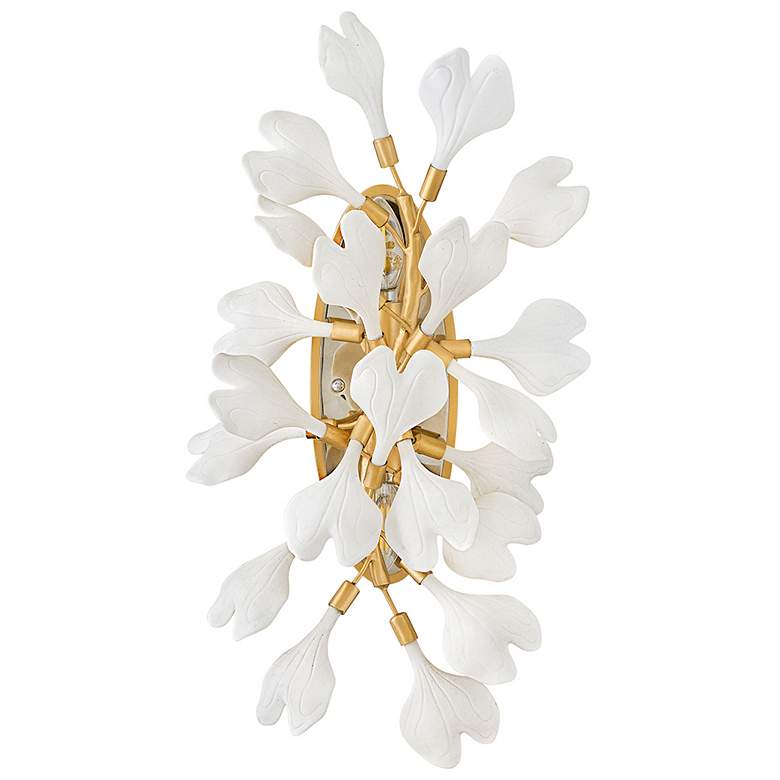 Image 2 Fredrick Ramond Interior Audra Medium Two Light Sconce 12" Deluxe Gold more views