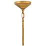 3_Fredrick Ramond Interior Azalea Large Chandelier 36" Distressed Brass more views