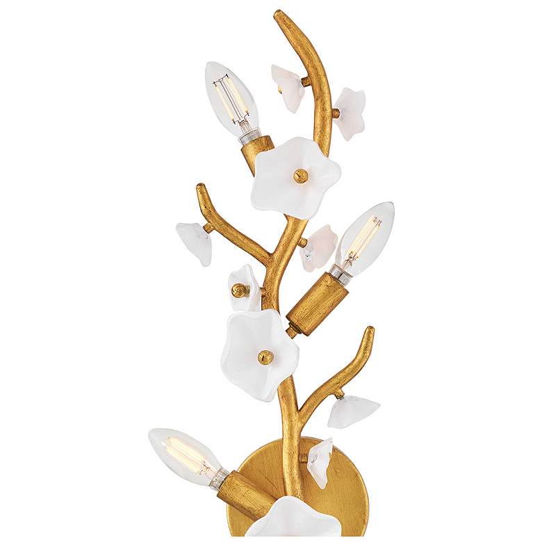 Image 2 Fredrick Ramond Interior Azalea Large Five Light Sconce 8" Distressed more views