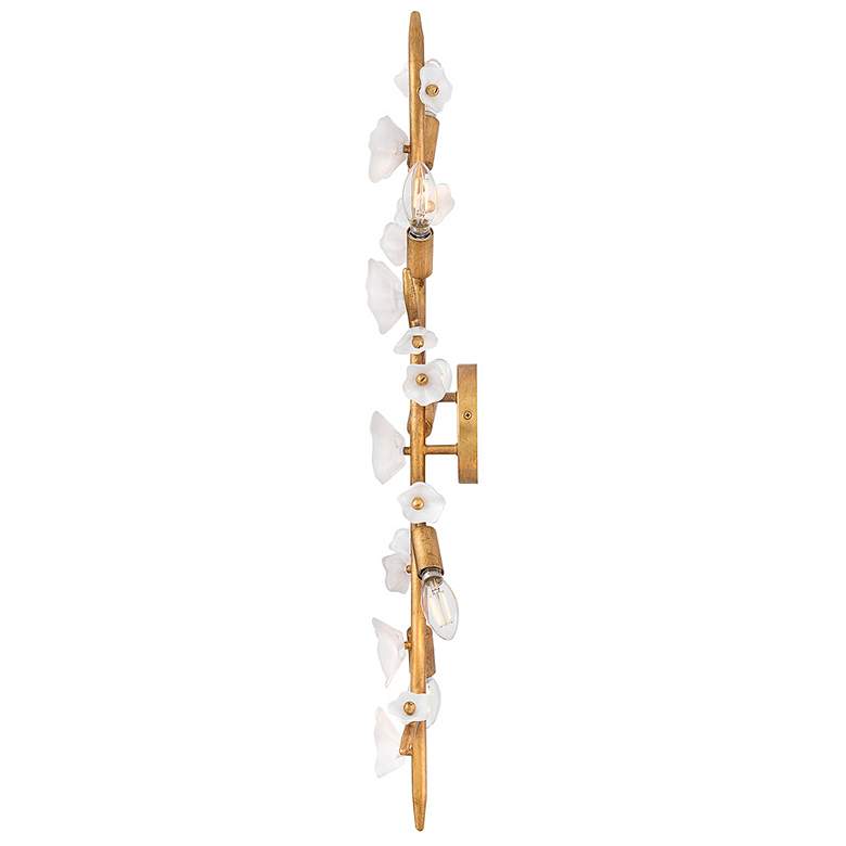Image 7 Fredrick Ramond Interior Azalea Large Five Light Sconce 8" Distressed more views