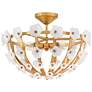 7_Fredrick Ramond Interior Azalea Medium Semi-Flush 20.25" Distressed Br more views