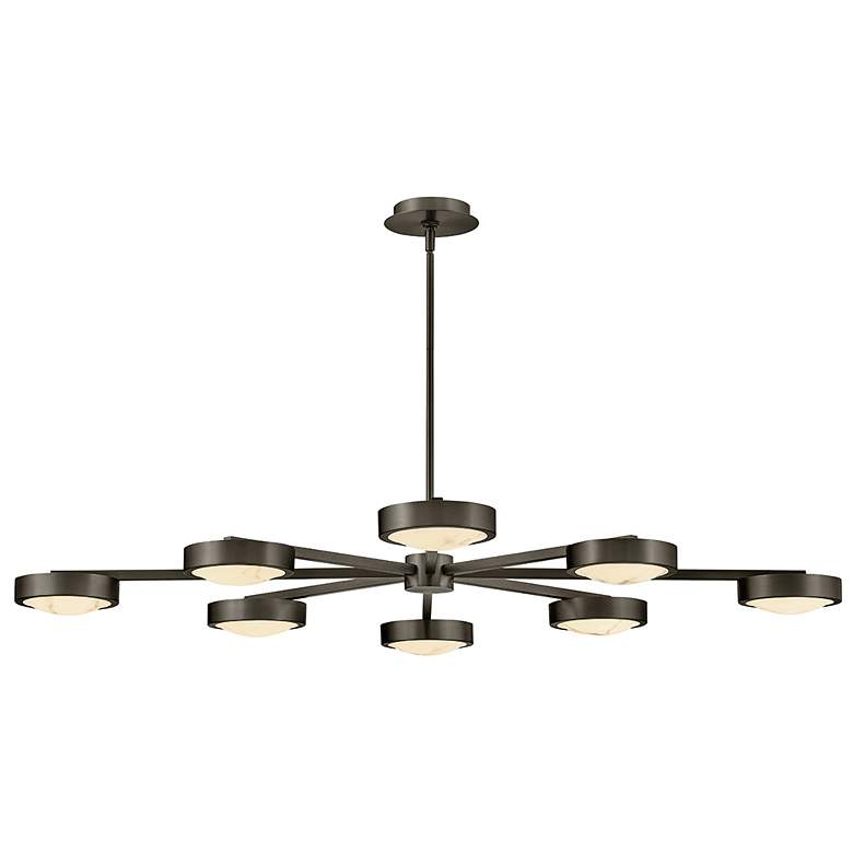 Image 1 Fredrick Ramond Interior Cava Large Convertible Semi Flush 50" Black O