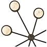 4_Fredrick Ramond Interior Cava Large Convertible Semi Flush 50" Black O more views