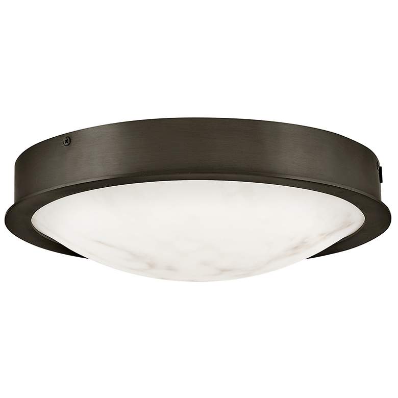 Image 2 Fredrick Ramond Interior Cava Small Flush Mount 12.75" Black Oxide more views