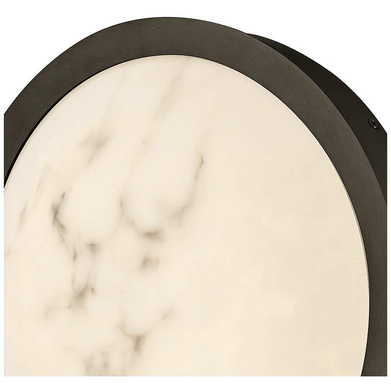 Image 3 Fredrick Ramond Interior Cava Small Flush Mount 12.75" Black Oxide more views