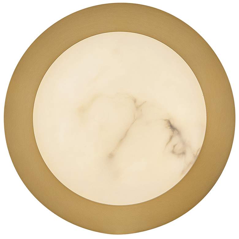 Image 1 Fredrick Ramond Interior Cava Small Sconce 7.25" Lacquered Brass
