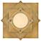 Fredrick Ramond Interior Claude Medium LED Flush 19.75" Heritage Brass
