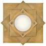 2_Fredrick Ramond Interior Claude Medium LED Flush 19.75" Heritage Brass more views