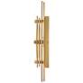 5_Fredrick Ramond Interior Claude Medium LED Flush 19.75" Heritage Brass more views