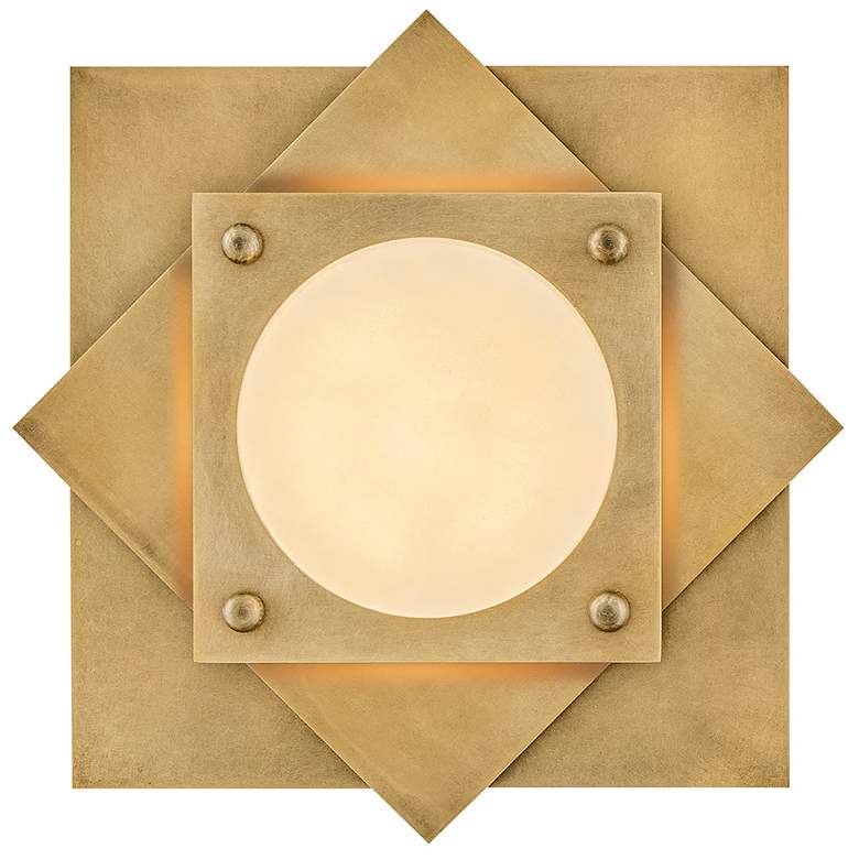 Image 1 Fredrick Ramond Interior Claude Small LED Flush Mount 15.5" Heritage B