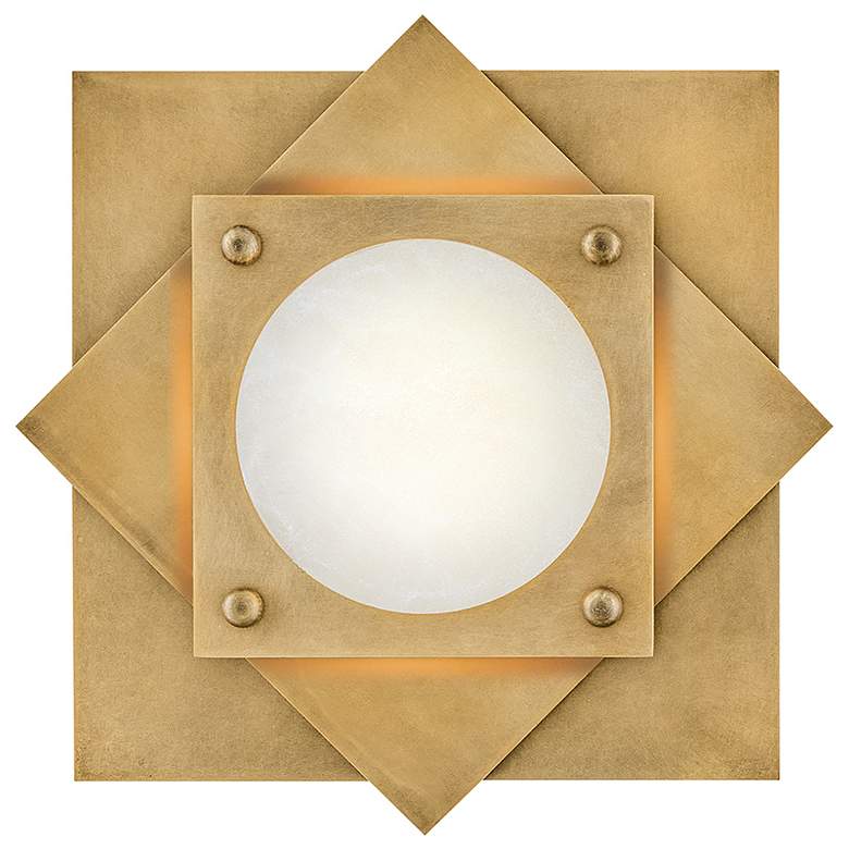 Image 2 Fredrick Ramond Interior Claude Small LED Flush Mount 15.5" Heritage B more views