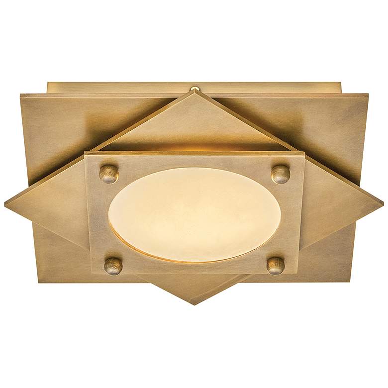 Image 4 Fredrick Ramond Interior Claude Small LED Flush Mount 15.5" Heritage B more views