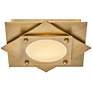 4_Fredrick Ramond Interior Claude Small LED Flush Mount 15.5" Heritage B more views