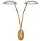 Fredrick Ramond Interior Glenn Large Two Light Sconce 34" Heritage Bra