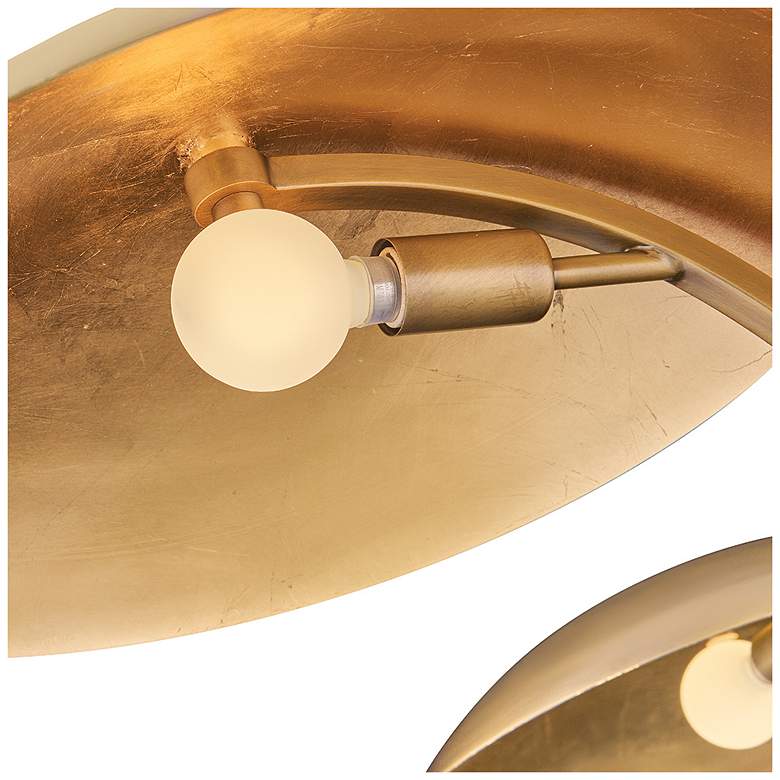 Image 4 Fredrick Ramond Interior Glenn Large Two Light Sconce 34" Heritage Bra more views