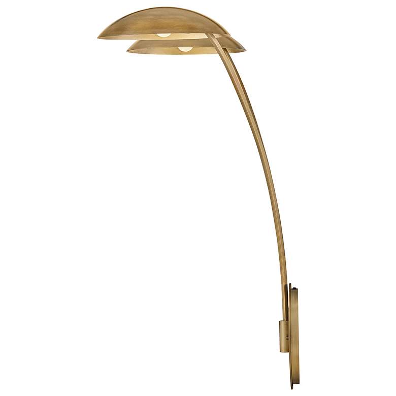 Image 7 Fredrick Ramond Interior Glenn Large Two Light Sconce 34" Heritage Bra more views