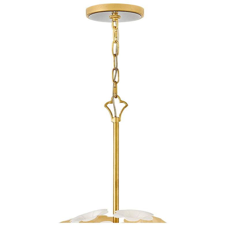 Image 4 Fredrick Ramond Interior Marianne Medium Globe Chandelier 28" Deluxe G more views
