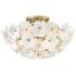 Fredrick Ramond Interior Marianne Medium Semi Flush 20.75" Deluxe Gold