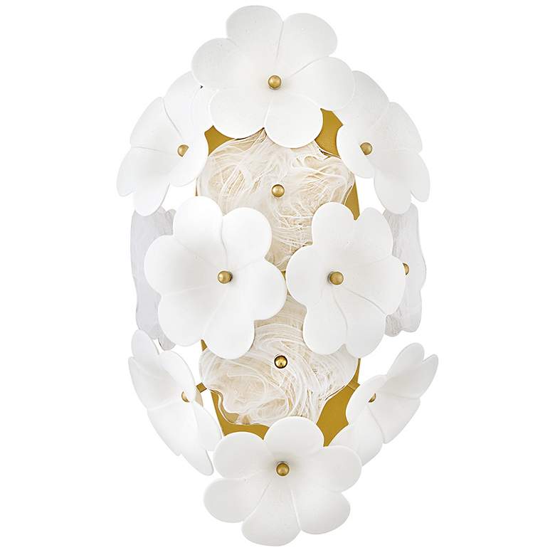 Image 2 Fredrick Ramond Interior Marianne Medium Two Light Sconce 10" Deluxe G more views
