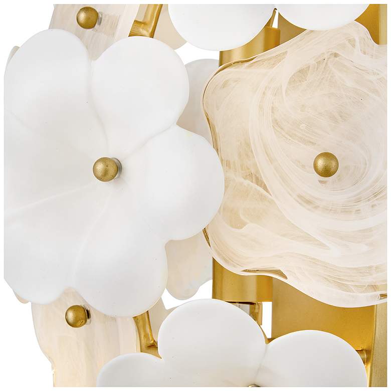 Image 3 Fredrick Ramond Interior Marianne Medium Two Light Sconce 10" Deluxe G more views