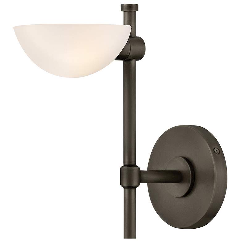 Image 3 Fredrick Ramond Interior Merit Large Single Light Sconce 5" Black Oxid more views