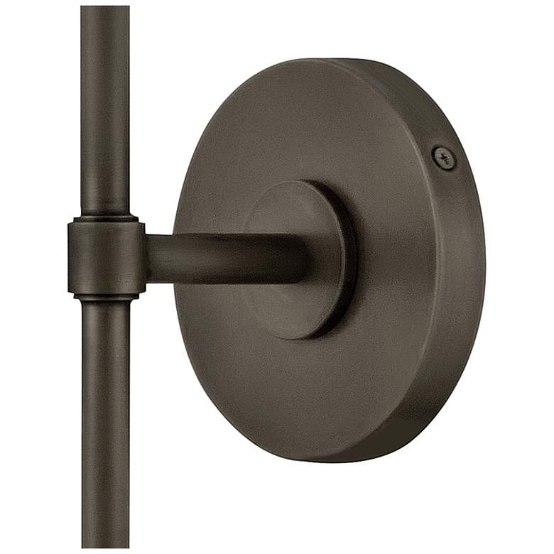 Image 4 Fredrick Ramond Interior Merit Large Single Light Sconce 5" Black Oxid more views