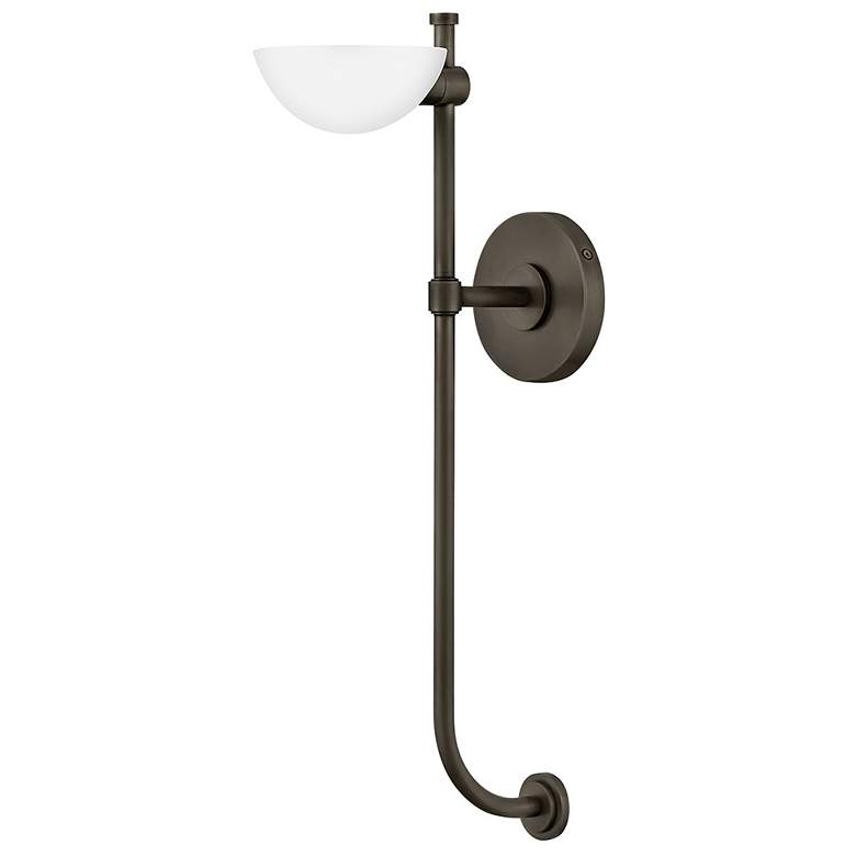 Image 5 Fredrick Ramond Interior Merit Large Single Light Sconce 5" Black Oxid more views