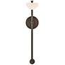 6_Fredrick Ramond Interior Merit Large Single Light Sconce 5" Black Oxid more views