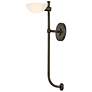 7_Fredrick Ramond Interior Merit Large Single Light Sconce 5" Black Oxid more views