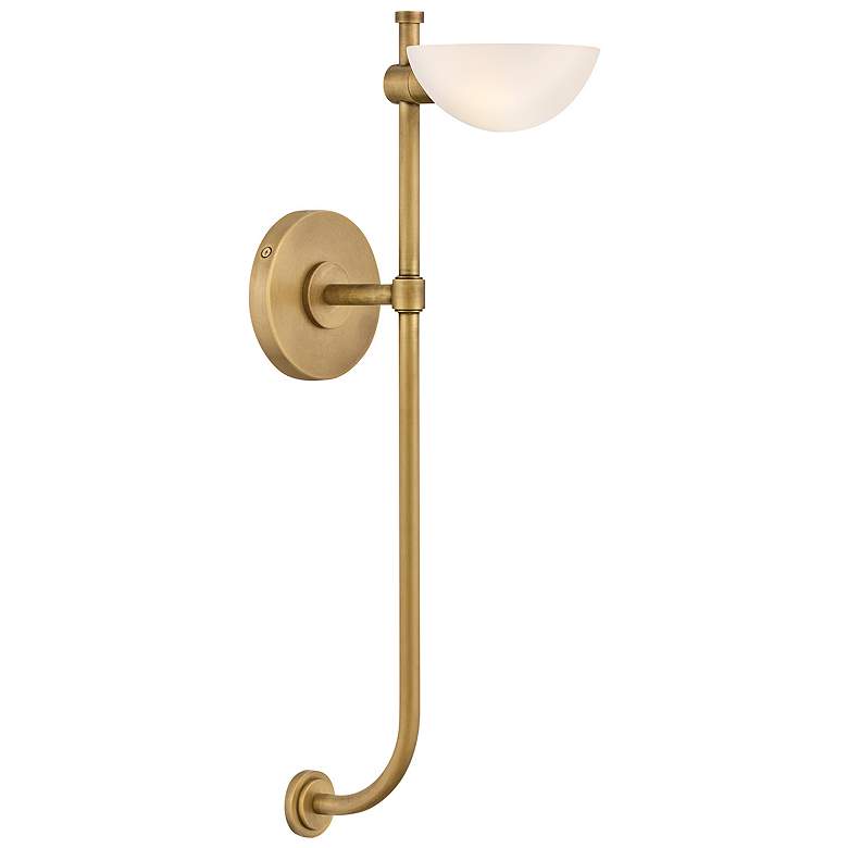 Image 1 Fredrick Ramond Interior Merit Large Single Light Sconce 5" Heritage B