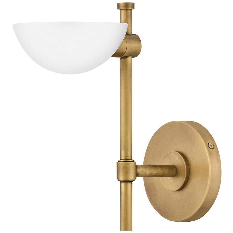 Image 3 Fredrick Ramond Interior Merit Large Single Light Sconce 5" Heritage B more views