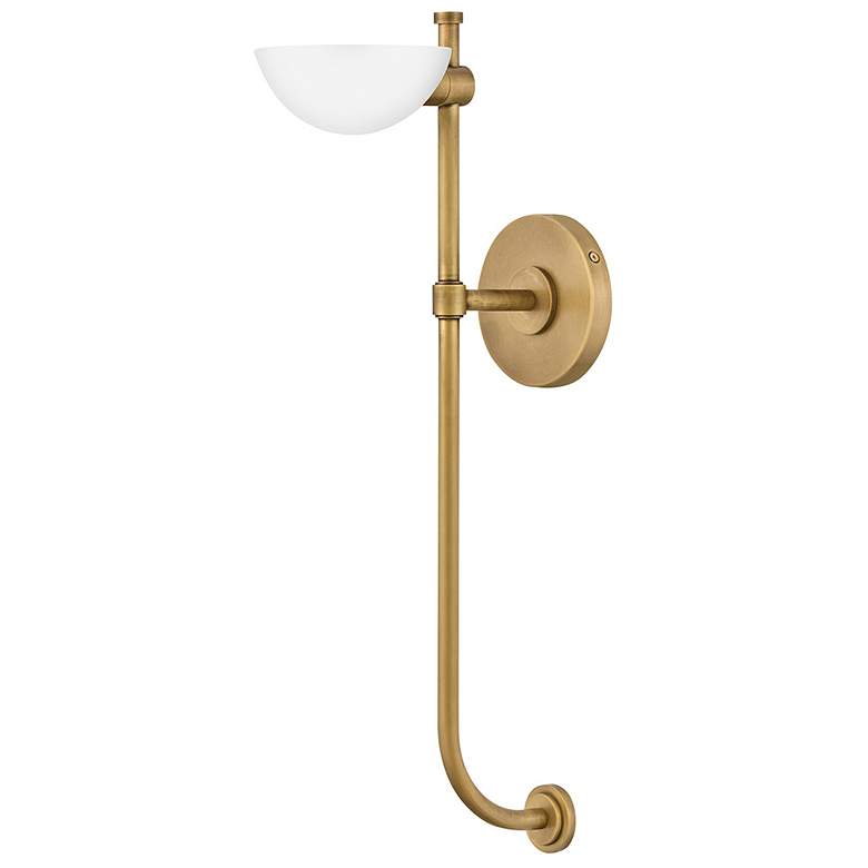 Image 7 Fredrick Ramond Interior Merit Large Single Light Sconce 5" Heritage B more views