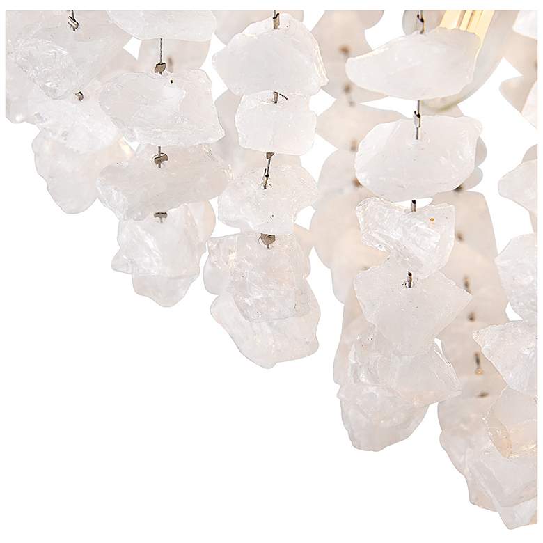 Image 5 Fredrick Ramond Interior Myra Medium Chandelier 24" Distressed Brass more views