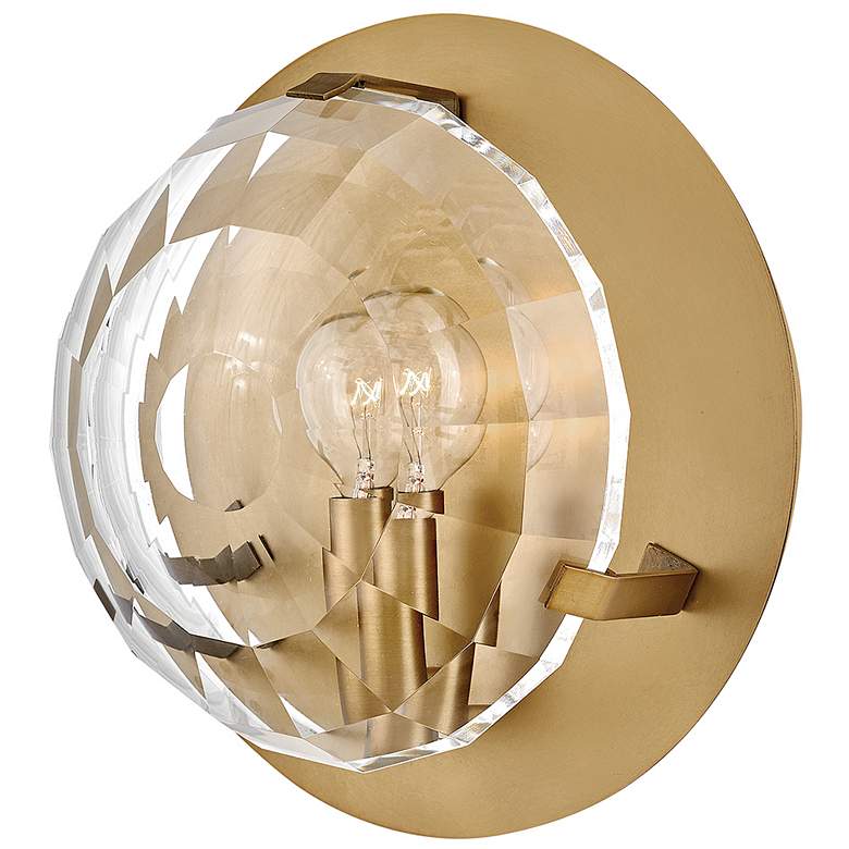 Image 1 Fredrick Ramond Interior Nala Small 1 Light Sconce 8.75" Heritage Bras
