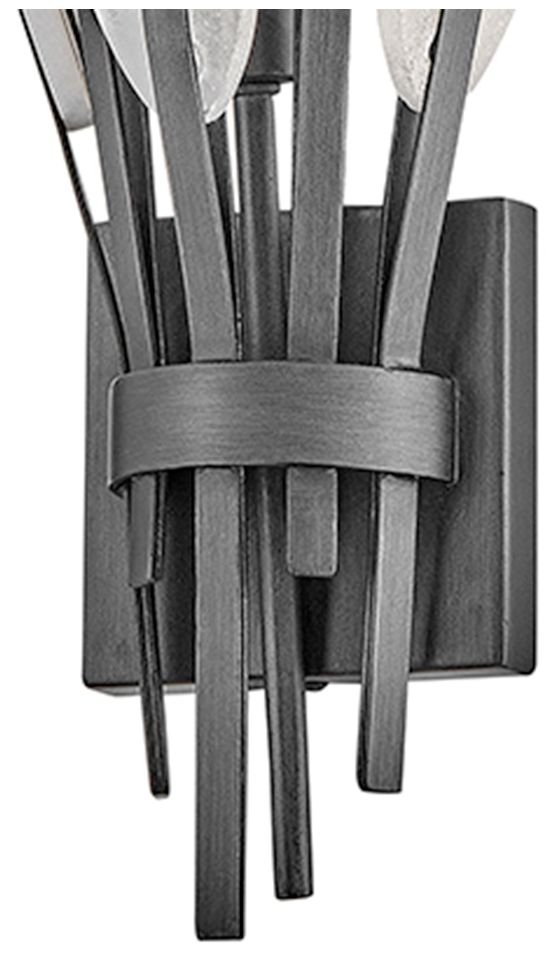 Image 5 Fredrick Ramond Interior Nerine Large Sconce 20" Brushed Graphite more views